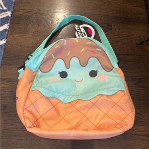 New Big Mouth Squishmallow Insulated Bag Ice Cream Theme Maya